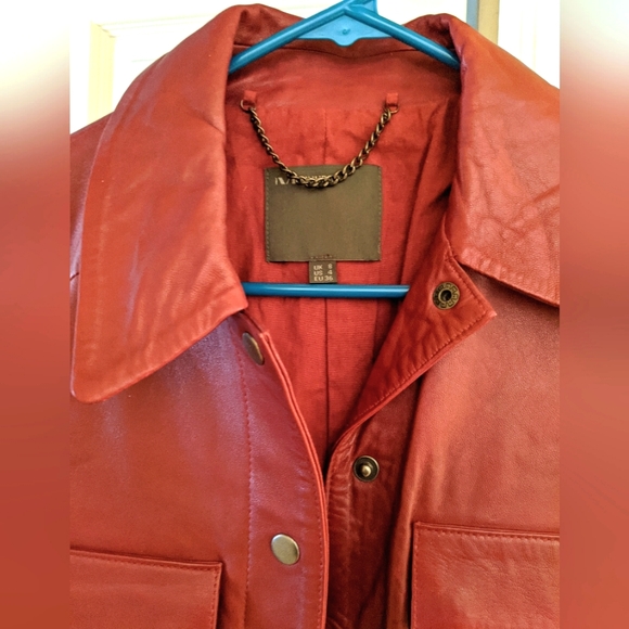 NWOT leather jacket - Muubaa - size 4 impeccable condition - Picture 3 of 13